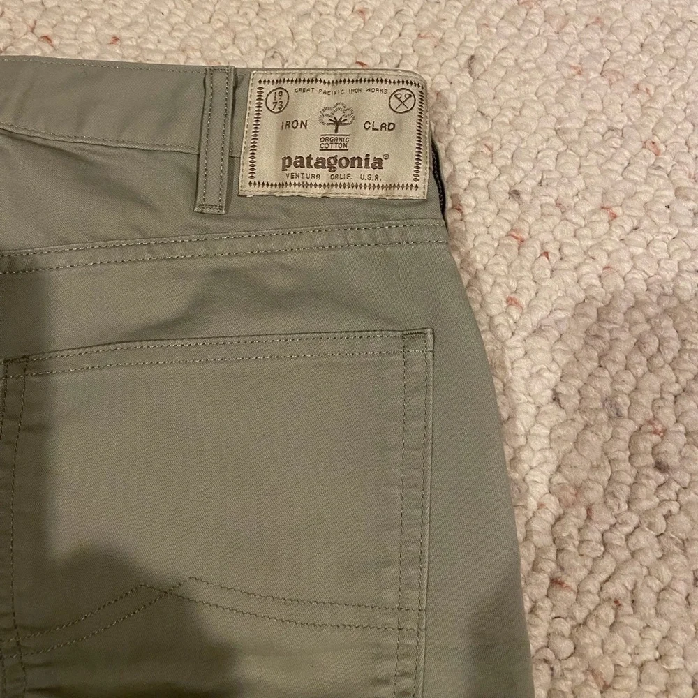 Patagonia Men's Khaki Straight Jeans Size 30x32 - Picture 4 of 4